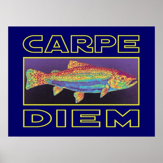 Geviste forel poster (Voorkant)