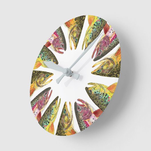 Geviste forel ronde klok (Hoek)