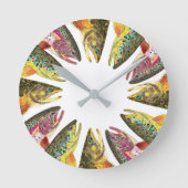 Geviste forel ronde klok (Voorkant)