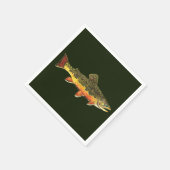 Geviste forel servet (Hoek)