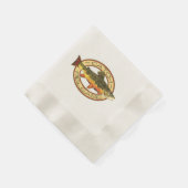 Geviste forel servetten (Hoek)