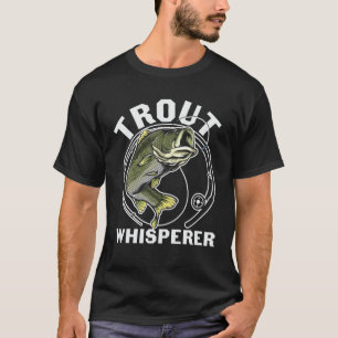 Geviste forel - Slhead Trout Whisperer Cool Graphi T-shirt