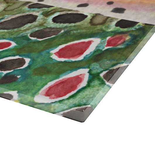 Geviste forel snijplank (Hoek)