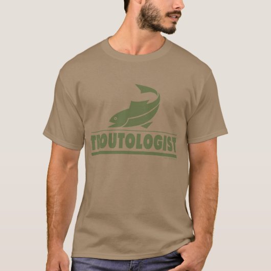 Geviste forel t-shirt (Voorkant)