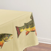 Geviste forel tafelkleed (Voorbeeld)