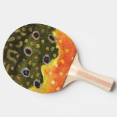 Geviste forel tafeltennisbatje (Zijkant)