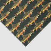 Geviste forel tissuepapier (Detail)