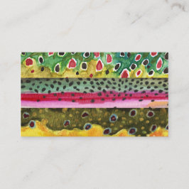 Geviste forel visitekaartje