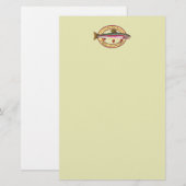 Geviste forelvangst en -vrijgave briefpapier (Voorkant / Achterkant)