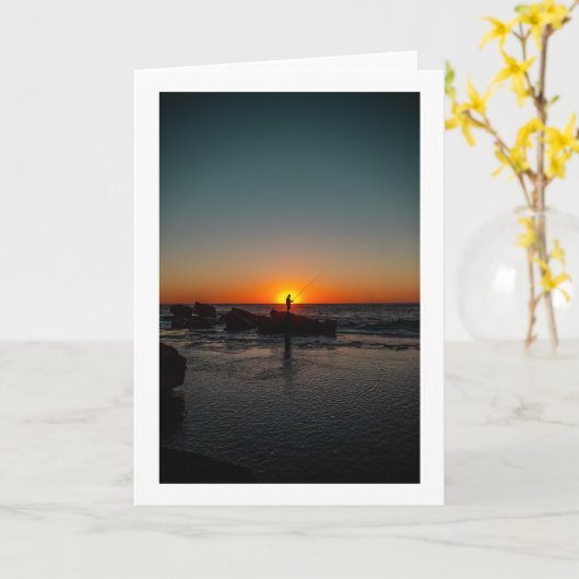 Geviste fotogroet kaart (Gele Bloem)