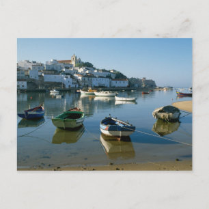 Geviste gemeente Ferragudo, Algarve, Portugal Briefkaart