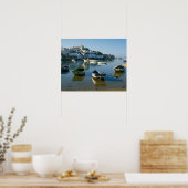 Geviste gemeente Ferragudo, Algarve, Portugal Poster (Keuken)