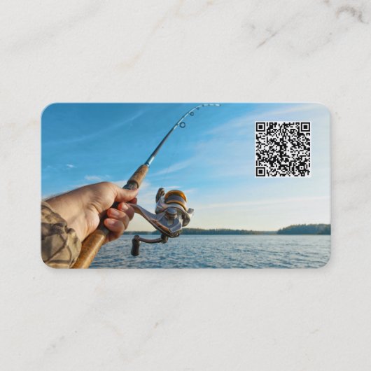 Geviste gids aangepaste QR Visitekaartje (Voorkant)