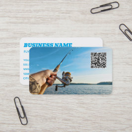 Geviste gids aangepaste QR Visitekaartje