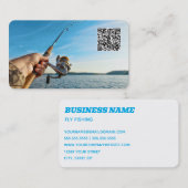 Geviste gids aangepaste QR Visitekaartje (Voorkant / Achterkant)