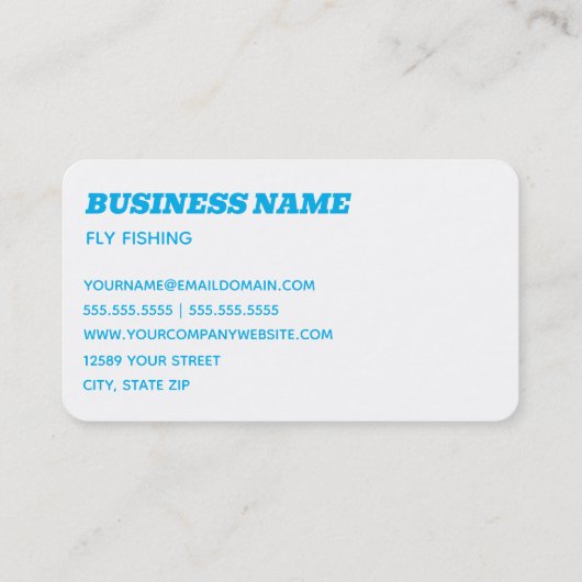 Geviste gids aangepaste QR Visitekaartje (Achterkant)