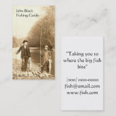 Geviste gids visitekaartje (Voorkant / Achterkant)