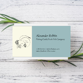 Geviste gids/visser/Geviste charters Visitekaartje