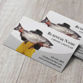 Geviste gids Vist chartervissers Visitekaartje