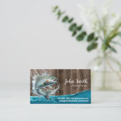 Geviste gids Vist handvesten professional Visitekaartje (Staand voorkant)