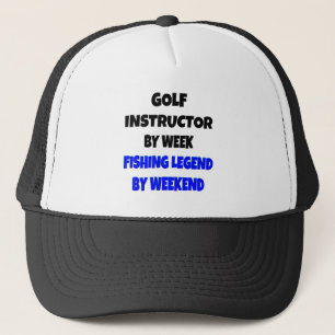 Geviste golfinstructeur trucker pet