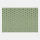 Geviste grote papierbladen inpakpapier vel (Voorkant)