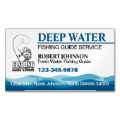 Geviste Guide-service Magnetisch Visitekaartje (Voorkant)