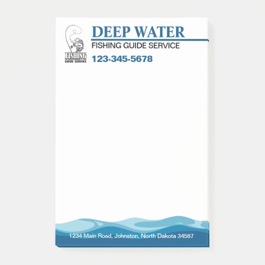 Geviste Guide-service Post-it® Notes (Voorkant)