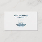 Geviste Guide-service Visitekaartje (Achterkant)