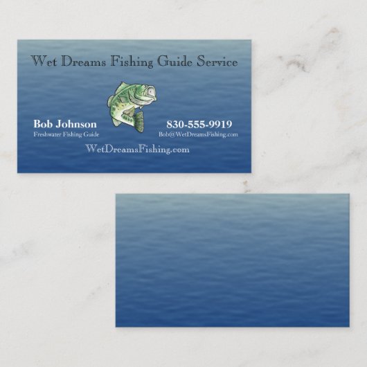 Geviste Guide-service Visitekaartje (Voorkant / Achterkant)