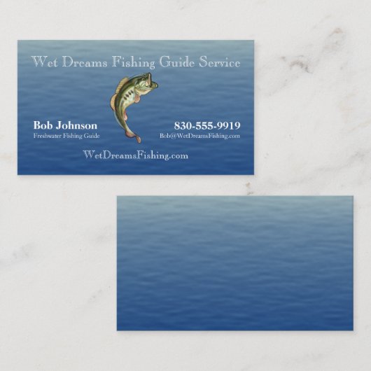 Geviste Guide-service Visitekaartje (Voorkant / Achterkant)