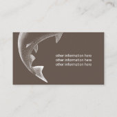 Geviste handleiding voor visserijhandvesten visitekaartje (Achterkant)