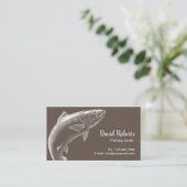 Geviste handleiding voor visserijhandvesten visitekaartje (Staand voorkant)