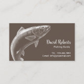 Geviste handleiding voor visserijhandvesten visitekaartje (Voorkant)