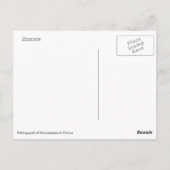 Geviste haven van Concarneau in Frankrijk Briefkaart (Achterkant)