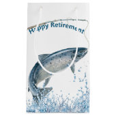 Geviste hengel en vis klein cadeauzakje (Voorkant)