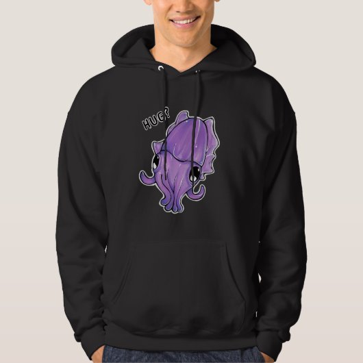 Geviste inktvis 79 hoodie (Voorkant)