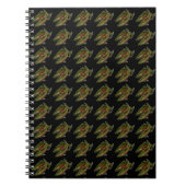 Geviste Journal Custom Salmon Fish Art Notitieboek (Voorkant)