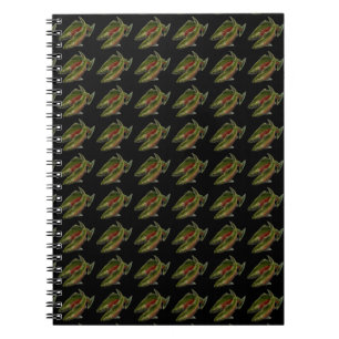 Geviste Journal Custom Salmon Fish Art Notitieboek