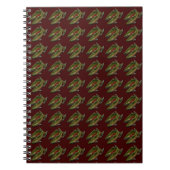 Geviste Journal Custom Salmon Fish Art Notitieboek (Voorkant)