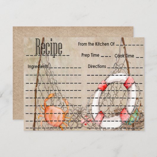  Geviste Kaart (Voorkant / Achterkant)