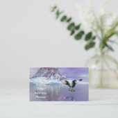 Geviste kaart visitekaartje (Staand voorkant)