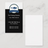 Geviste kapitein Charterboot Visitekaartje (Voorkant / Achterkant)