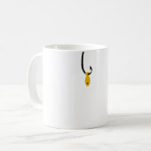 Geviste kat koffiemok (Voorkant links)