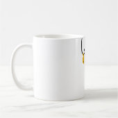 Geviste kat koffiemok (Links)