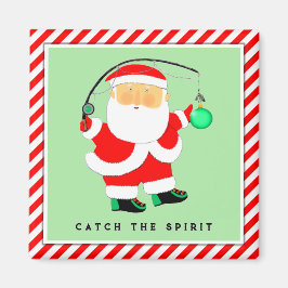 Geviste kerst kous Stuffers Magneet