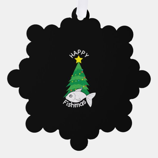 Geviste kerst ornament kaart (Voorkant)