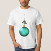 Geviste kerst t-shirt (Voorkant)