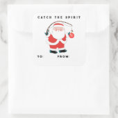 Geviste kerstfeestdag cadeautjes Labels (Tas)