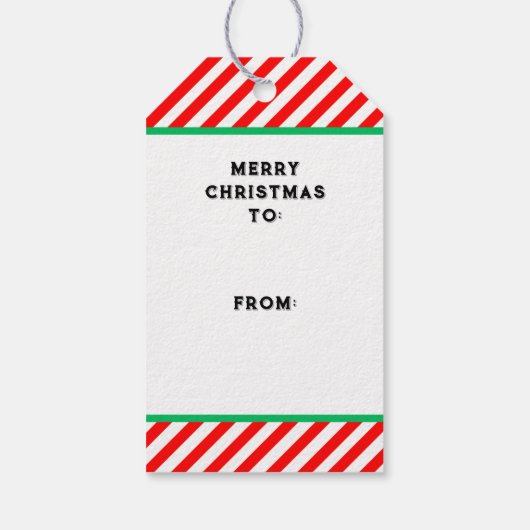 Geviste kerstfeestdag cadeautjes Labels Cadeaulabel (Achterkant)